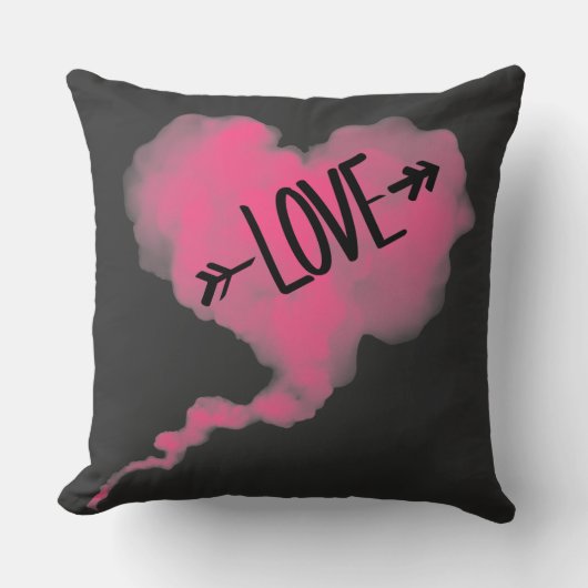 Decoratieve kussen Love Hart Cloud (Voorkant)