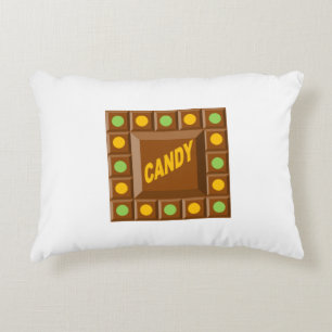 Decoratieve kussen voor kinderen CHOCOLAT CANDY