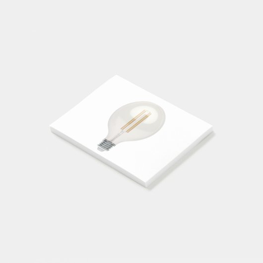 Decoratieve LED-lamp Post-it® Notes (Schuin)