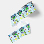 decoratieve lintvogels grosgrain lint (Achterkant)