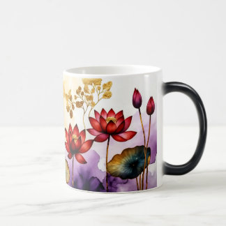 Decoratieve Lotus Flowers Design #2 Magische Mok