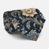 Decoratieve Luxe Bloemversiering Stropdas (Opgerold)