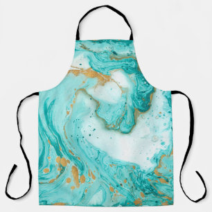 Decoratieve marmertextuur. Abstract schilderen. Tu Schort
