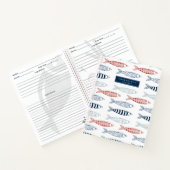 Decoratieve mediterrane sardines vis recept notitieboek (Binnen)