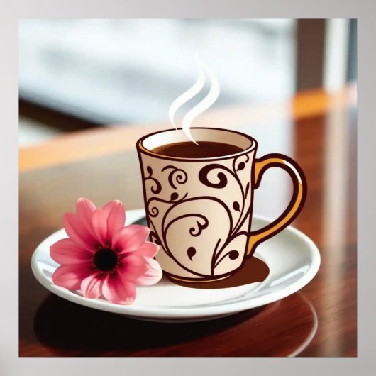 Decoratieve muurkunst - Mokken #4 Poster (Voorkant)