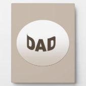 Decoratieve papa fotoplaat (Voorkant)