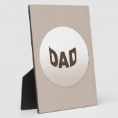 Decoratieve papa fotoplaat (Zijkant)