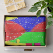 Decoratieve papieren puzzel tissuepapier (Geschenk)