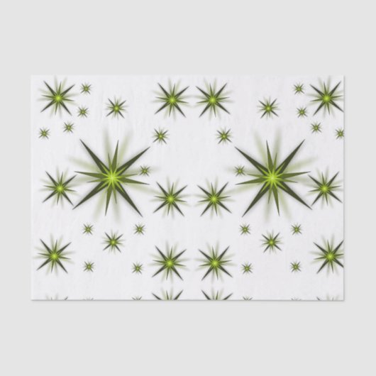 Decoratieve papieren sterren tissuepapier (Voorkant)