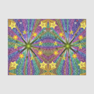 Decoratieve papieren sterren tissuepapier