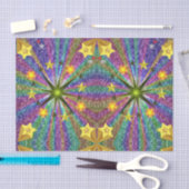 Decoratieve papieren sterren tissuepapier (Craft)