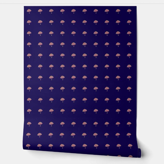 Decoratieve paraplu's  behang (Afrollen)
