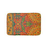 Decoratieve Perzische bloemenprint Badmat (Voorkant)