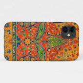 Decoratieve Perzische bloemenprint Case-Mate iPhone Case (Achterkant (horizontaal))