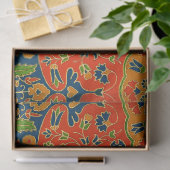 Decoratieve Perzische bloemenprint Tissuepapier (Geschenk)