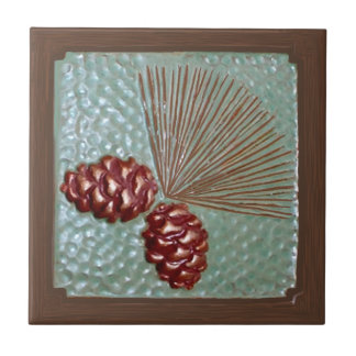 Decoratieve Ponderosa Pinecone Tegel Tegeltje