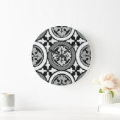 Decoratieve renaissance Rosette Tile Design Grote Klok (Huis)