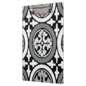 Decoratieve renaissance Rosette Tile Design Klembord (Links)