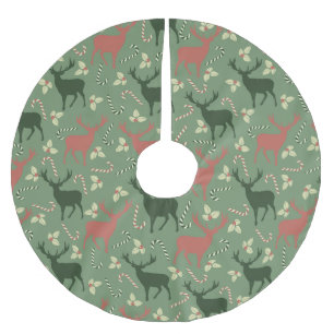 Decoratieve rendierziekte kerstboom rok