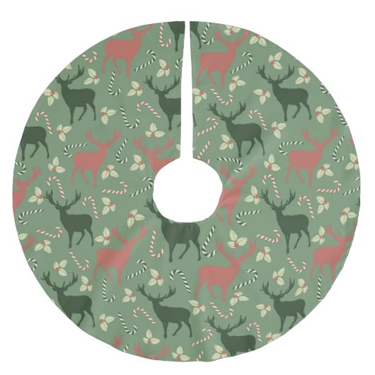 Decoratieve rendierziekte kerstboom rok (Voorkant)