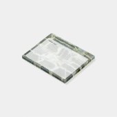 Decoratieve rottextuur met tekst post-it® notes (Schuin)