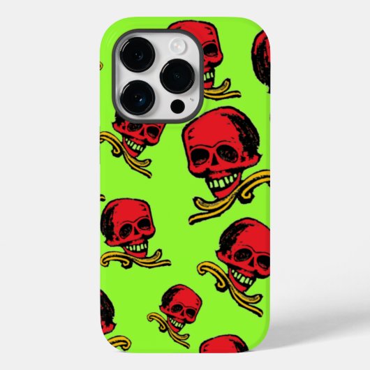  decoratieve schedels Case-Mate iPhone case (Achterkant)