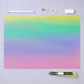 Decoratieve Script Woorden op Rainbow Tissuepapier (Craft)