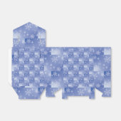 Decoratieve sneeuwvlok voor vakantie bedankdoosjes (Uitgevouwen)