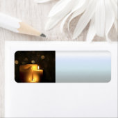 Decoratieve stemkaarsen etiket (Insitu)