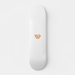 Decoratieve stijl, Dull Oranje, Cornell Red Skateboard