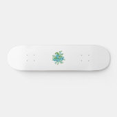Decoratieve stijl, Mint Cream, Vormt blauw, Blauwg Skateboard (Horizontaal)