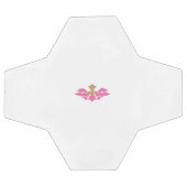 Decoratieve stijl, warm roze, Antiek messing Voetbal (Enkel)