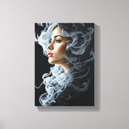 Decoratieve tabel (Efemeer) Canvas Afdruk