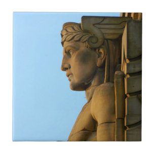 Decoratieve tegel Bridge Guardian (Cleveland) Tegeltje