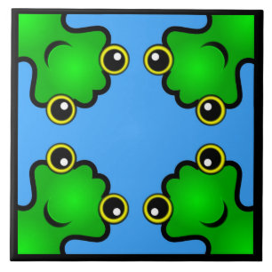 Decoratieve Tegels - Frogs Doodle Tegeltje