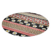 Decoratieve Tegels: Patchwork bloempatroon Snijplank (Hoek)