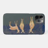 Decoratieve telefoonbehuizing met herten Case-Mate iPhone case (Achterkant (horizontaal))