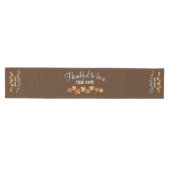 Decoratieve Thanksgiving Medium Tafelloper (Horizontaal)