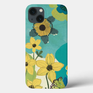 Decoratieve tuinbloemen iPhone 13 hoesje
