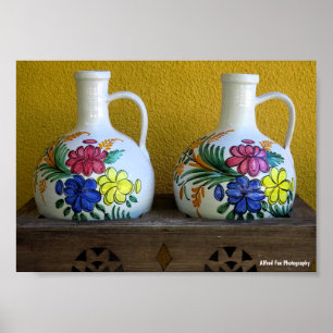 Decoratieve vazen poster