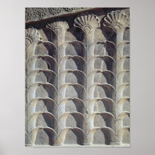 Decoratieve verlichting van de oosttrap poster