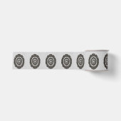 decoratieve vintage grosgrain lint (Voorkant)