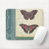 Decoratieve vlinder Brocade door Vision Studio Muismat (Met muis)