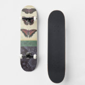 Decoratieve vlinder Brocade door Vision Studio Skateboard (Voorkant)
