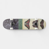 Decoratieve vlinder Brocade door Vision Studio Skateboard (Horizontaal)