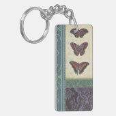 Decoratieve vlinder Brocade door Vision Studio Sleutelhanger (Voorkant Links)