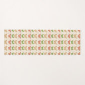 Decoratieve vlinderpatronen op de achtergrond van yogamat (Voorkant (horizontaal))