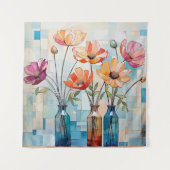 Decoratieve waterverf wandkleed (Voorkant)