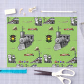 Decoratieve weefselpapiertreinen tissuepapier (Craft)