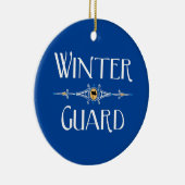 Decoratieve wintergarde keramisch ornament (Rechts)